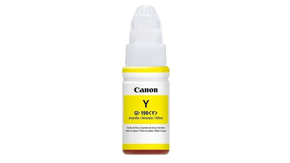 BOTELLA CANON GI190 70ML AMARILLO ORIGINAL