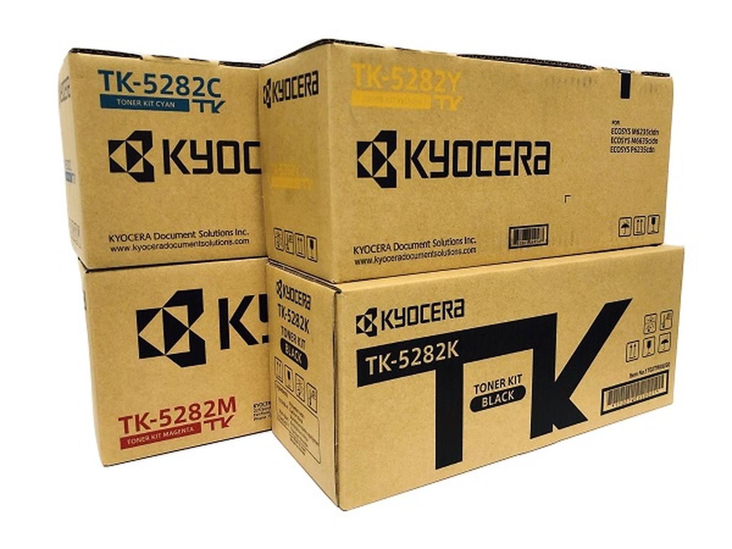 PACK TONER KYOCERA TK-5282 ORIGINAL JUEGO COMPLETO