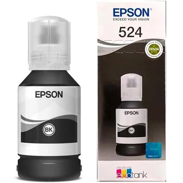 BOTELLA EPSON T524 127ML NEGRO ORIGINAL