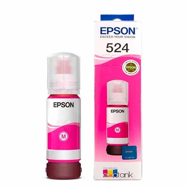BOTELLA EPSON T524 127ML MAGENTA ORIGINAL