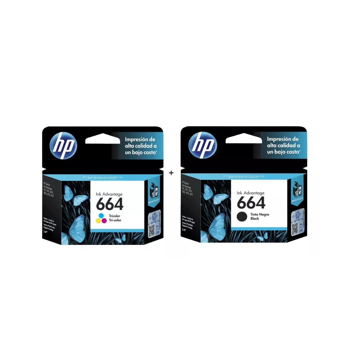 PACK TINTA HP 664 ORIGINAL