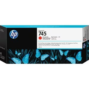 TINTA HP 745 300 ML CHROMATIC ROJO ORIGINAL F9K06A