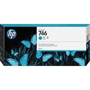 TINTA HP 746 300ML CIAN P2V80A