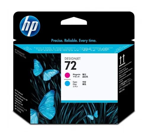 CABEZAL HP 72 MAGENTA/CIAN ORIGINAL