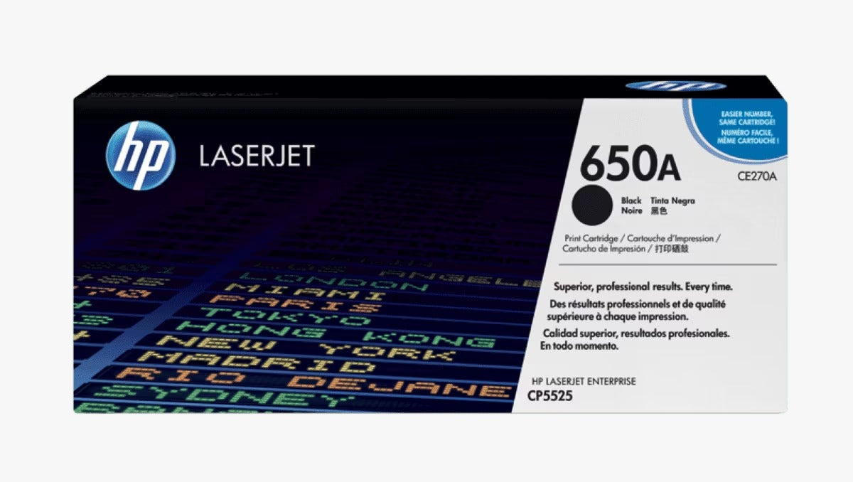 TONER HP CE270A 650A ORIGINAL