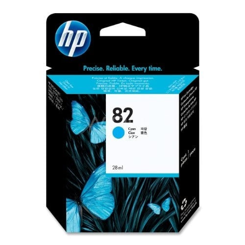 CARTUCHO HP 82 28ML CYAN ORIGINAL
