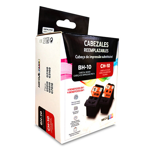 CABEZAL CANON BH-10+CH-10 / NEGRO ORIGINAL Y CABEZAL COLOR