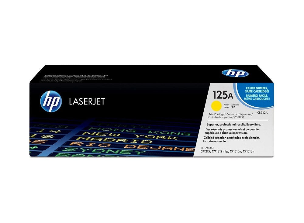 TONER HP CB542A ORIGINAL 125A 1.400 PGS