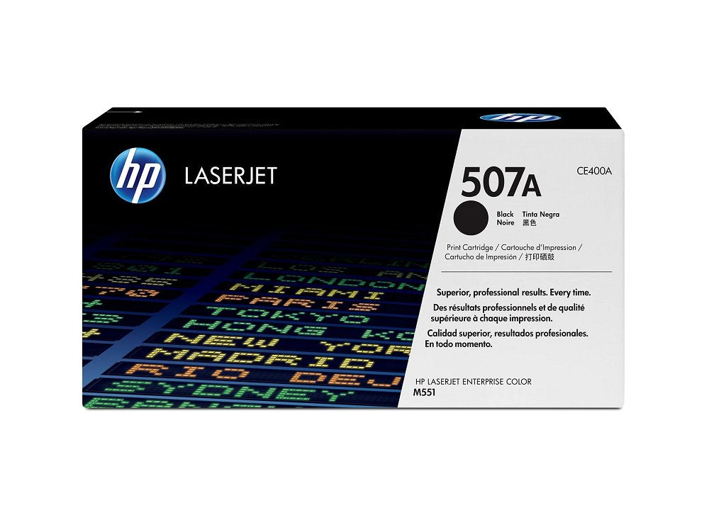 TONER HP CE400A 5.500 ORIGINAL 507A