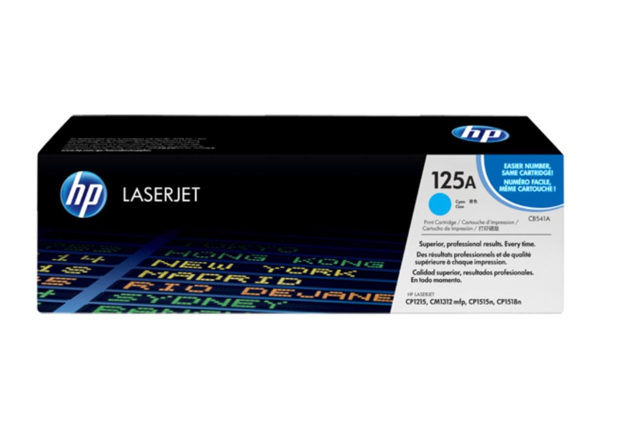 TONER HP CB541A ORIGINAL 125A 1.400 PGS