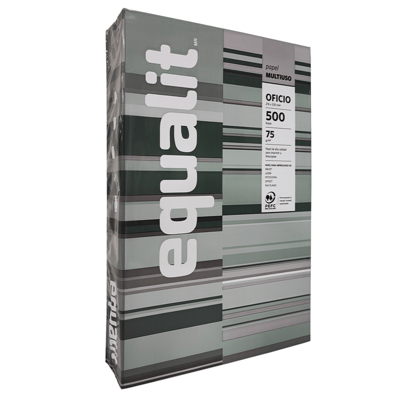 RESMA DE PAPEL EQUALIT OFICIO ORIGINAL