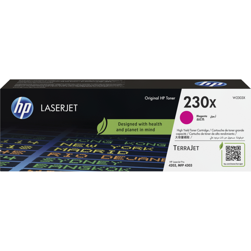 TÓNER HP 230X MAGENTA ORIGINAL W2303X