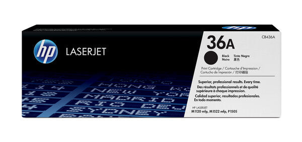 TONER HP 36A NEGRO CB436A OPEN BOX