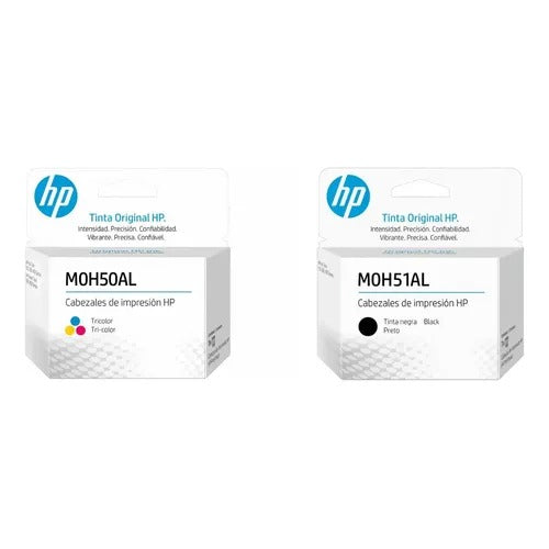 PACK 2 CABEZALES DE IMPRESION HP GT M0H50AL / M0H51AL ORIGINAL