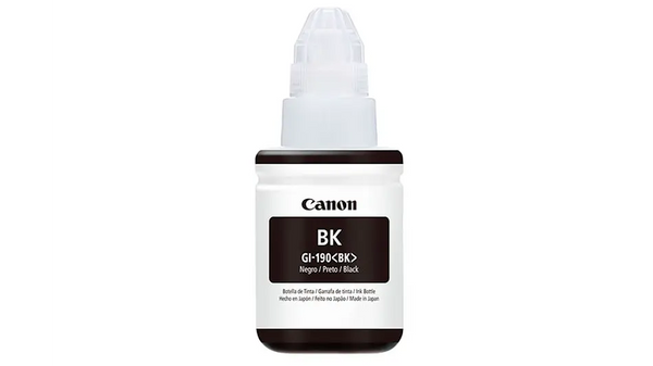 BOTELLA CANON GI190 135ML NEGRO ORIGINAL