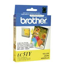 CARTUCHO BROTHER LC51 YELLOW ORIGINAL