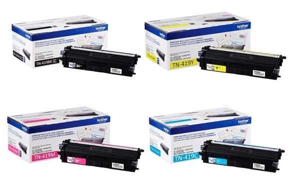 PACK TONER TN-419 ( 4 COLORES )