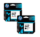 PACK TINTA HP 667 3YM78AL - 3YM79AL