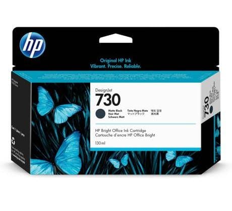 TINTA HP 730 NEGRO MATTE 130ML