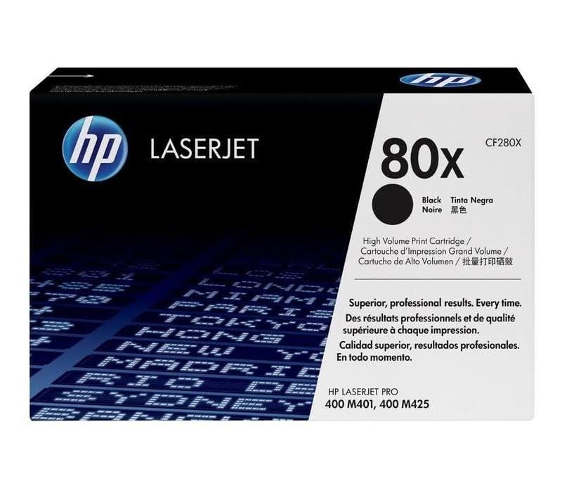 TONER HP 80X NEGRO CF280X