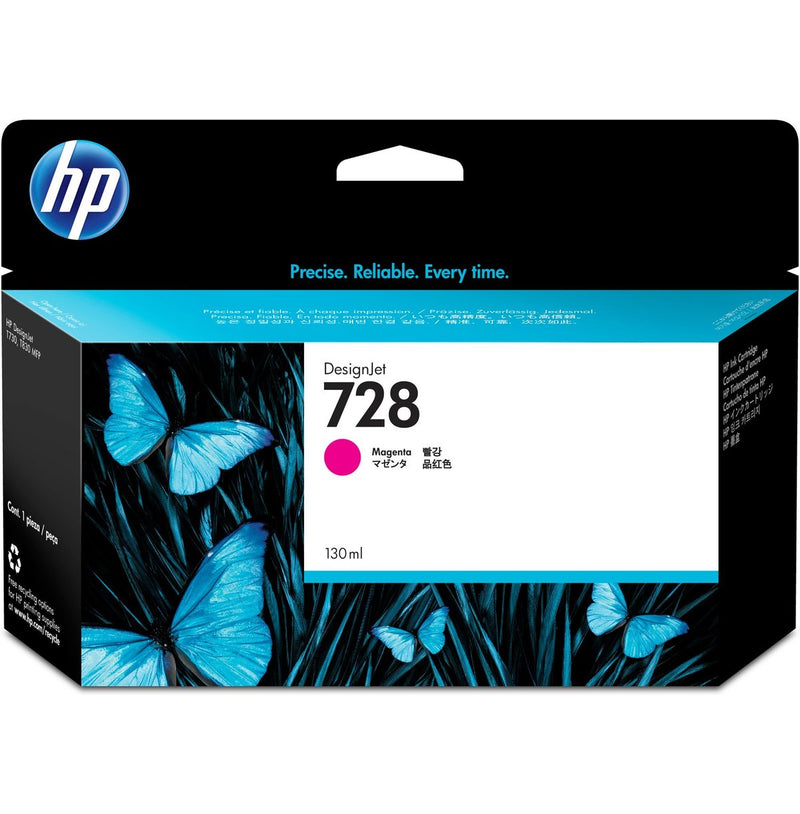 TINTA HP 728  MAGENTA  130 ML F9J66A