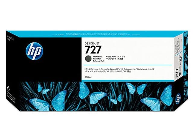 TINTA HP 727 NEGRO MATE  300 ML C1Q12A