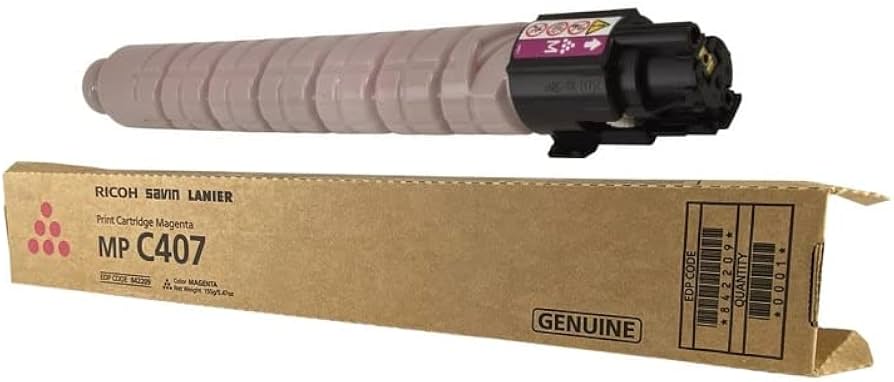TONER RICOH MPC407 MAGENTA 8.000 ORIGINAL