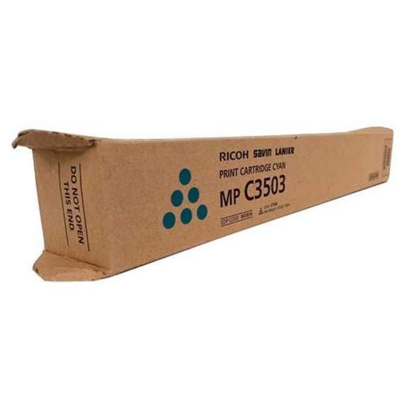 TONER RICOH MP C3503 ORIGINAL CIAN EDP CODE 841816