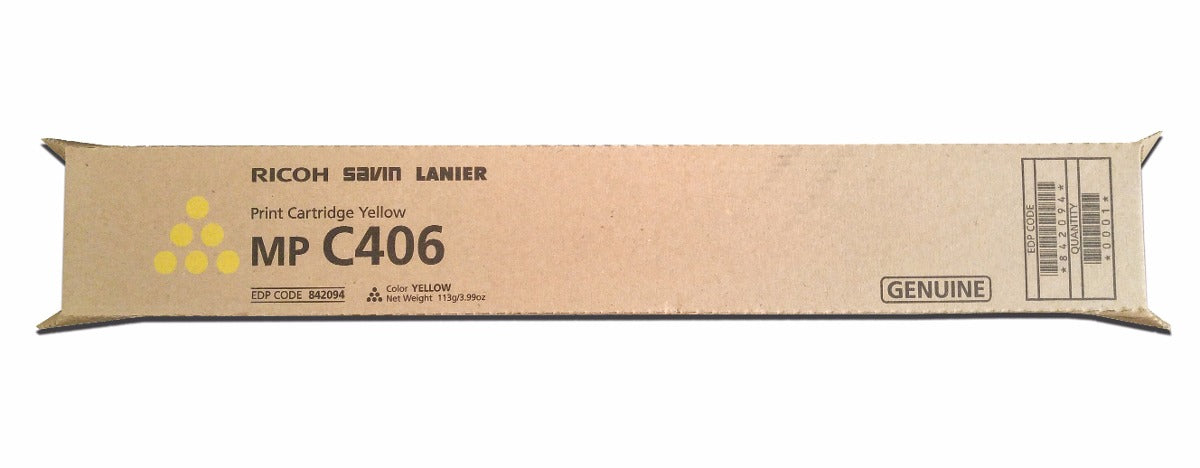 TONER RICOH MPC406 AMARILLO  6.000 ORIGINAL