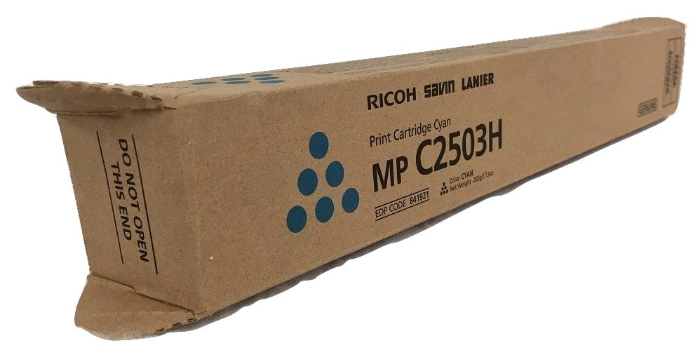 TONER RICOH MP C2503 ORIGINAL CIAN