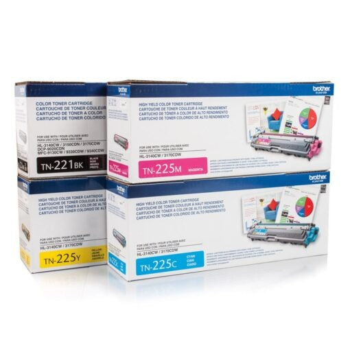 PACK TONER BROTHER TN221/TN225 ORIGINAL