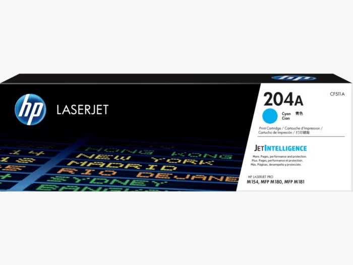 TONER HP CF511A ORIGINAL 204A 900 PGS