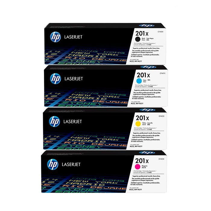 PACK TONER HP 201X ORIGINAL