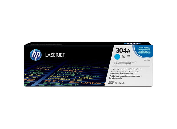 TONER HP 304A CYAN ORIGINAL CC531A