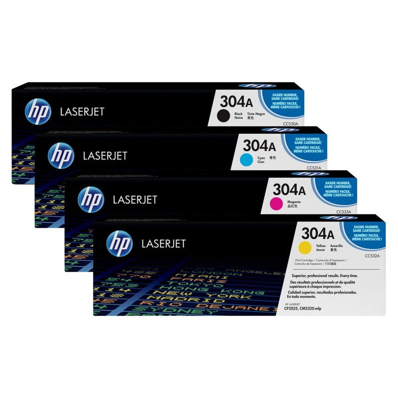 PACK TONER HP 304A ORIGINAL
