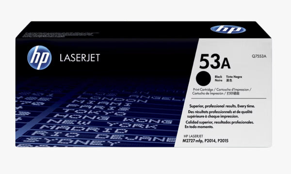 TONER HP 53A NEGRO Q7553A