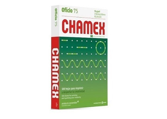 RESMA DE PAPEL OFICIO CHAMEX