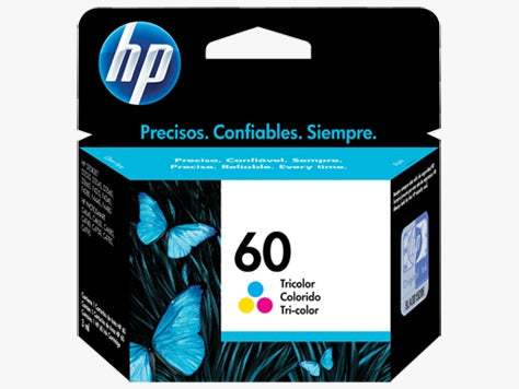 TINTA HP 60 TRICOLOR ORIGINAL CC643WL
