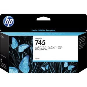 TINTA 745 130 ML FOTO BLACK ORIGINAL F9J98A