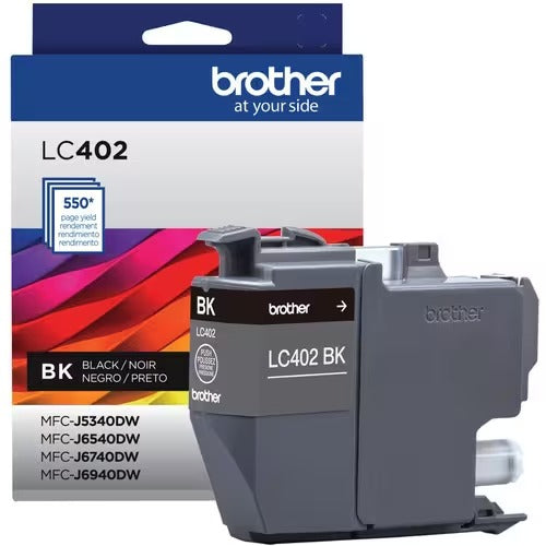 TINTA BROTHER LC402BK NEGRO ORIGINAL