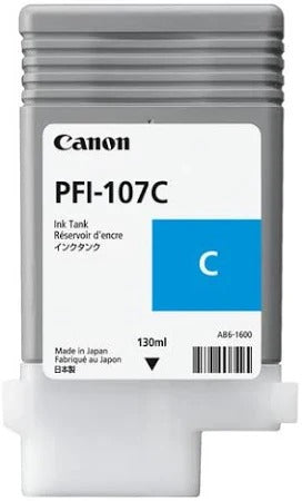 TINTA CANON PFI-107 CIAN ORIGINAL