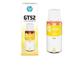 BOTELLA HP GT52 70ML YELLOW ORIGINAL