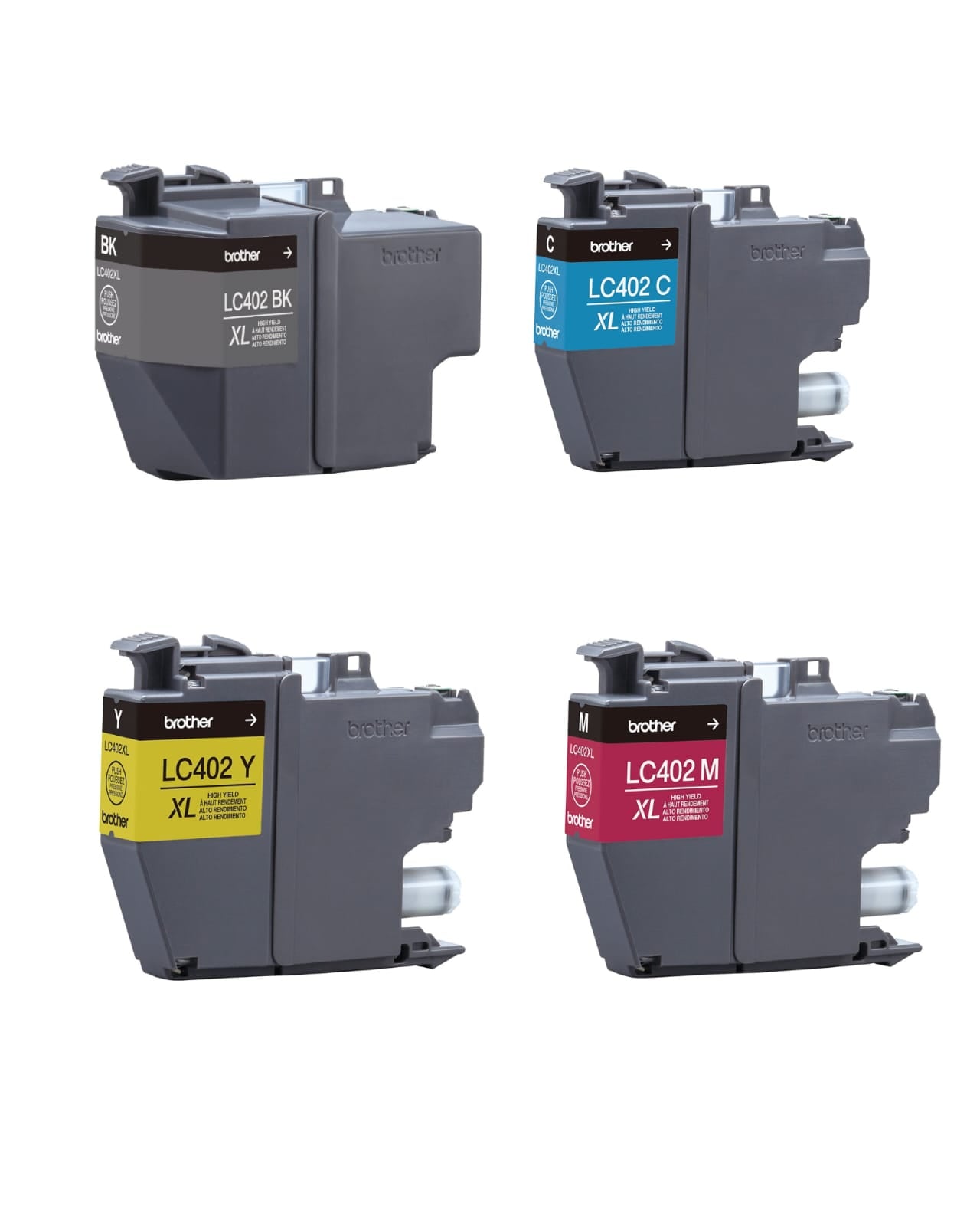 PACK TINTAS BROTHER LC402XL ORIGINAL