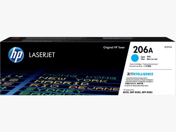 TONER HP 206A CIAN 1.250 PGS ORIGINAL