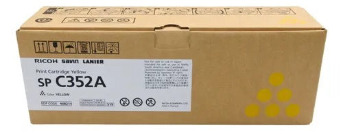 TONER RICOH SP C352A AMARILLO 6.000 ORIGINAL