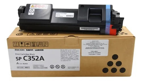 TONER RICOH SP C352 NEGRO 6.500 ORIGINAL