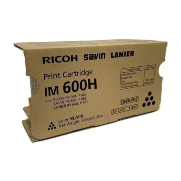 TONER RICOH IM600H 40.000 ORIGINAL EDP CODE 418480