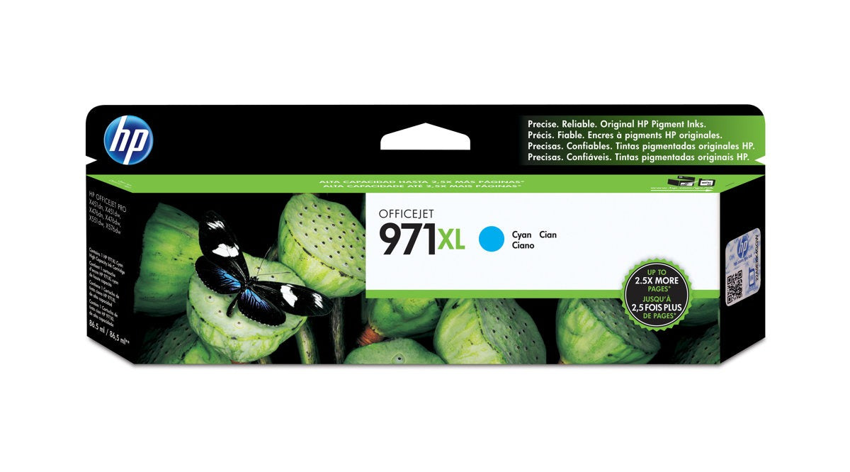 TINTA HP 971XL CIAN ORIGINAL