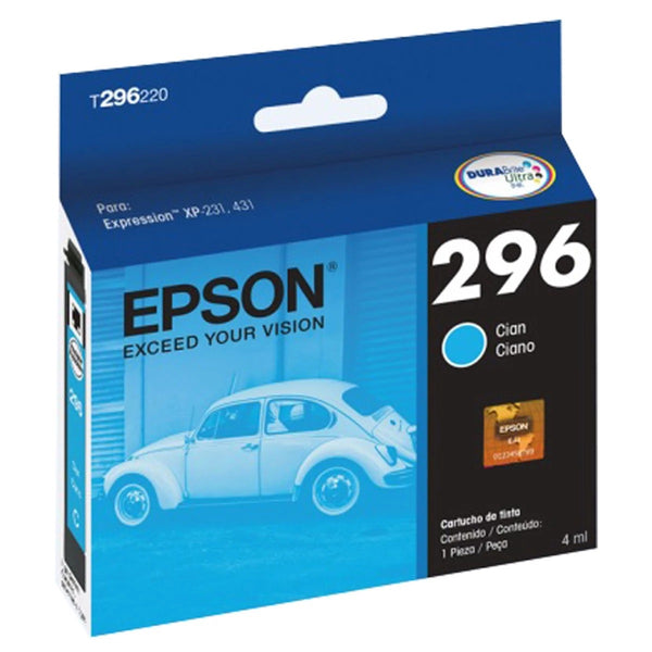 CARTUCHO EPSON 296 4ML CYAN ORIGINAL