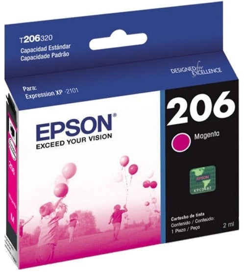 CARTUCHO EPSON 206 2ML MAGENTA ORIGINAL